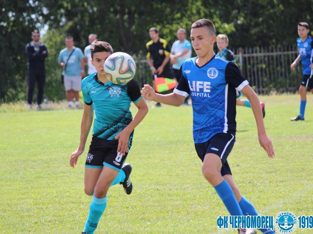 ФК Черноморец 1919 – Бургас спорт 3:5 (контролна среща – U15)